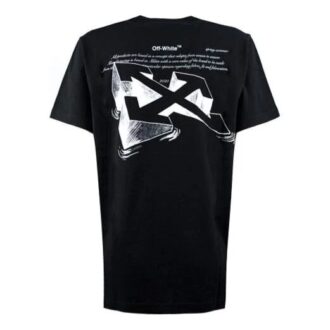 Tricou cu mâneci scurte Off-White cu imprimeu Arrows Sketch